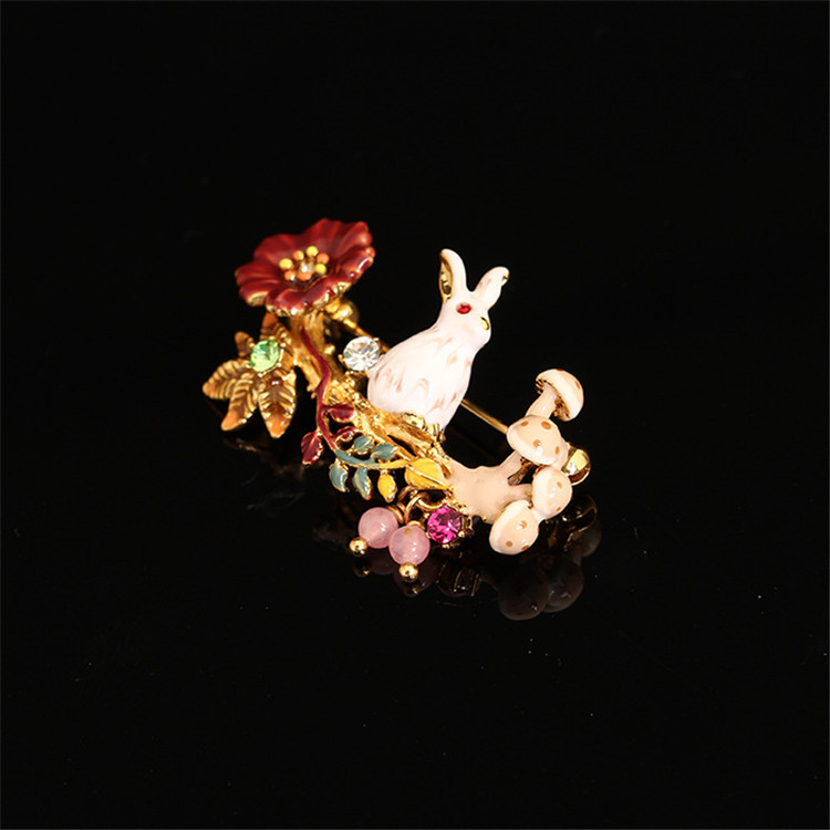 Ballet Girl Diamond Enamel Earrings Jewelry Stud Earrings