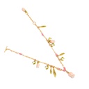 Lily of the Valley Flower Pendant Jewelry Enamel Bracelet
