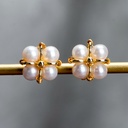 Freshwater Pearl Bridesmaid Stud Earrings