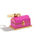 Pink Mailbox Envelope With Heart Enamel Pendant