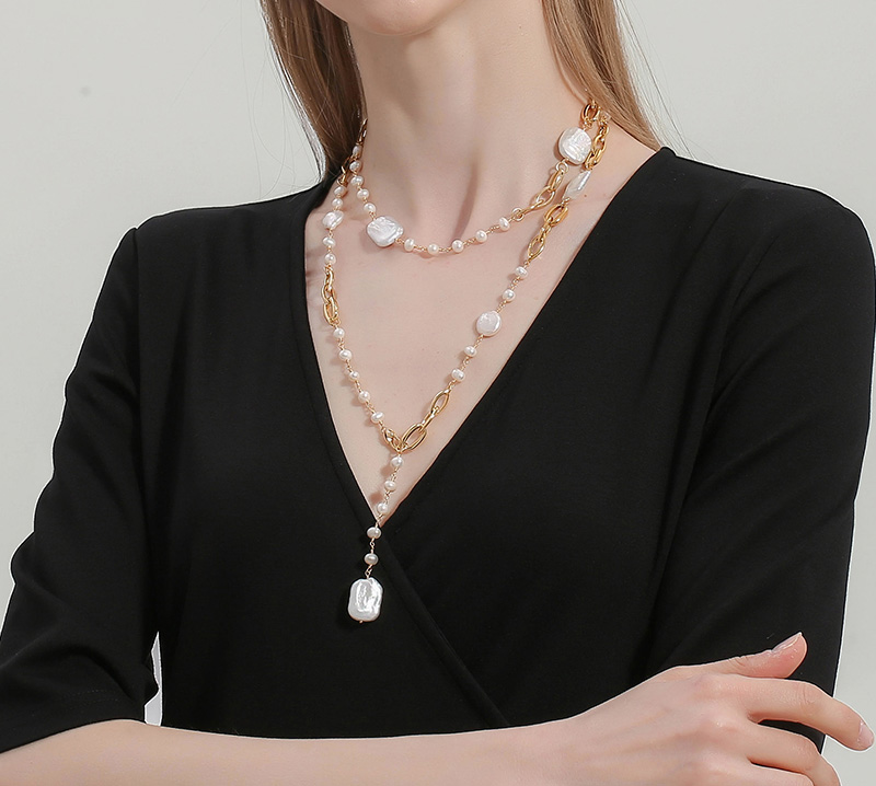 Baroque Freshwater Natural Pearl Necklace