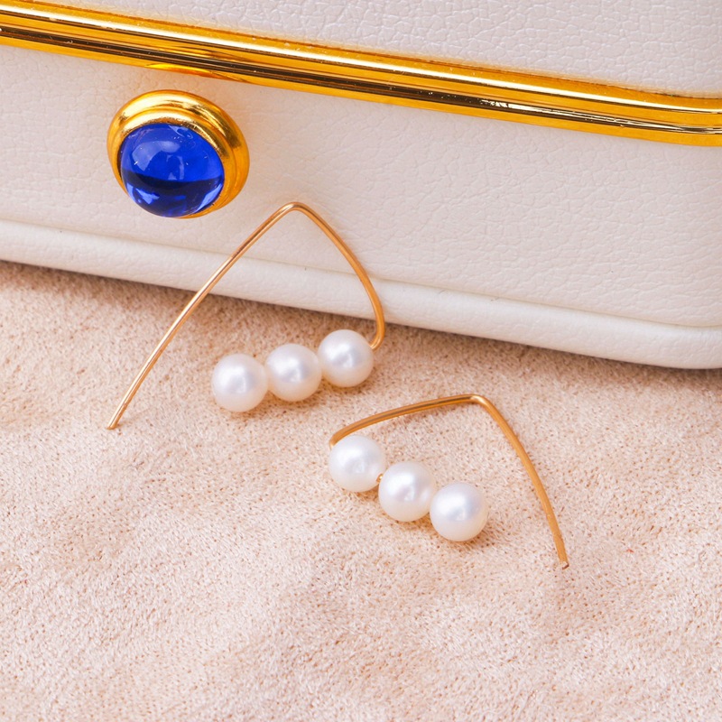 Freshwater Pearl DIY Wedding Bridal Bridesmaid Gift HooK Earrings