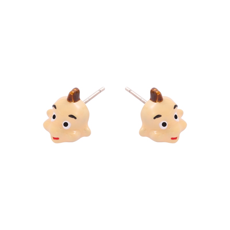 Fairy Tale Boy Enamel Earrings Jewelry Stud Earrings