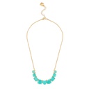 Colorful Rhinestone Crystal Chain Necklace