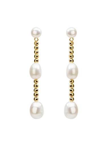 Baroque Freshwater Pearl Dangle Earrings Jewelry Gift