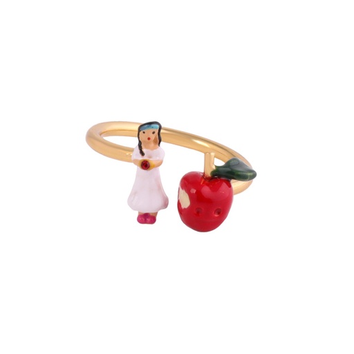 Snow White and Poison Apple Adjustable Ring