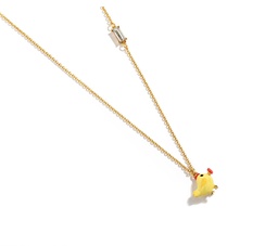 [20061323] Chicken And Daisy Flowers Enamel Thin Bracelet
