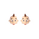 Fairy Tale Boy Enamel Earrings Jewelry Stud Earrings