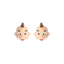 Fairy Tale Boy Enamel Earrings Jewelry Stud Earrings