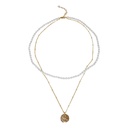 Freshwater Pearl With 14K Gold Plated Chain Necklace